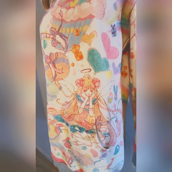 💝 Harajuku long hoodie 💝 - Picture 4 of 4